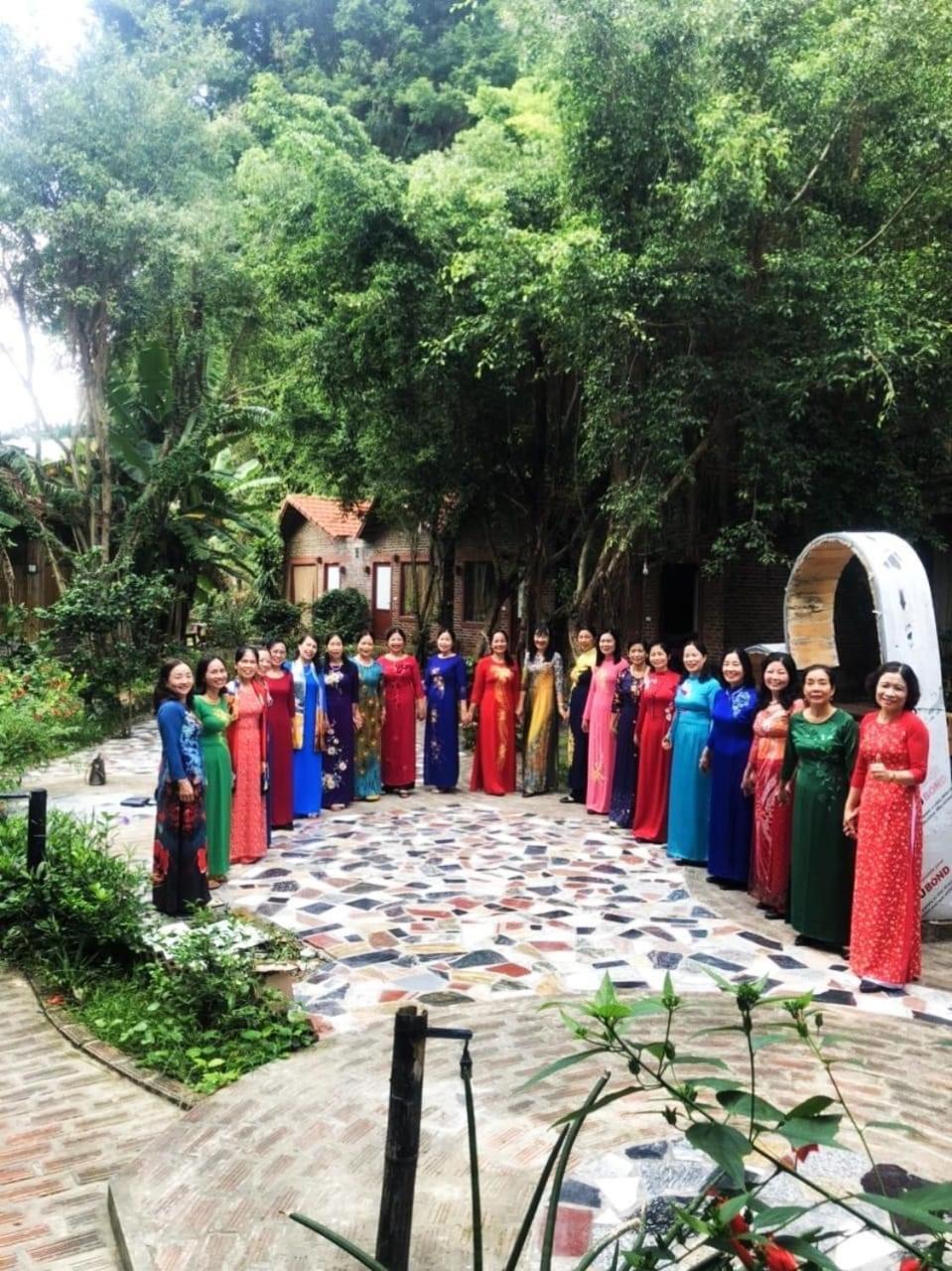 Hotel Trang An Lim Garden Xuan Son Exterior foto